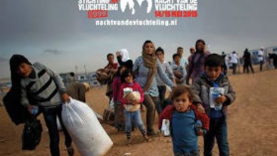 În Olanda are loc un marş de solidaritate cu refugiaţii din Siria