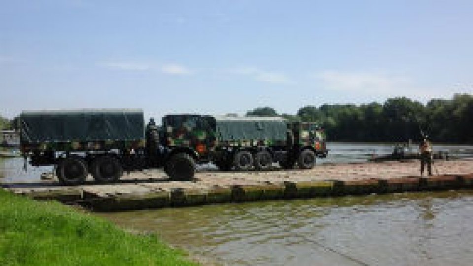 Exercitiu militar de amploare peste Dunăre