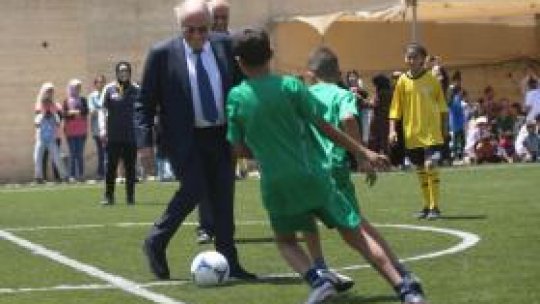 Palestinienii cer suspendarea federației de fotbal a Israelului