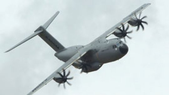 Avion militar, prăbuşit la Sevilla
