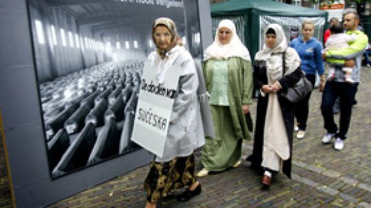 Pagină de internet dedicată genocidului de la Srebrenica