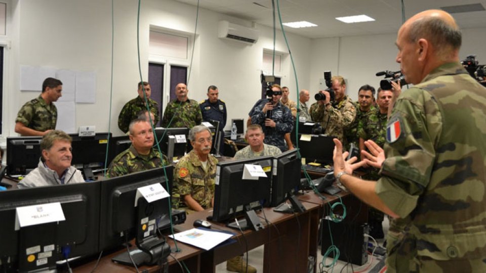 Trident Joust, la Poligonul Cincu