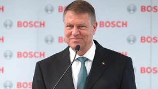 Klaus Iohannis a vizitat Fabrica Bosch de la Blaj