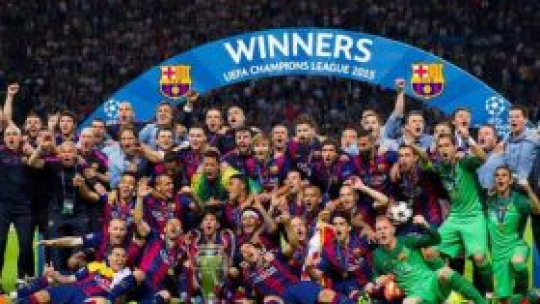 FC Barcelona a câştigat Liga Campionilor la fotbal