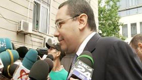 Plenul Camerei ar putea vota marți cererea DNA în cazul V. Ponta
