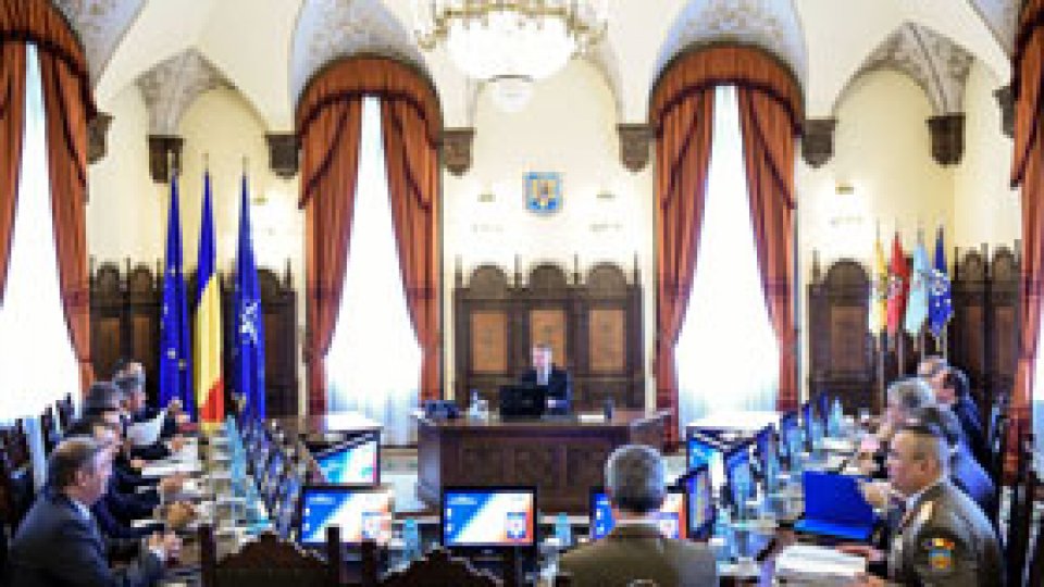 Consilul Suprem de Apărare a Ţării se reuneşte astăzi