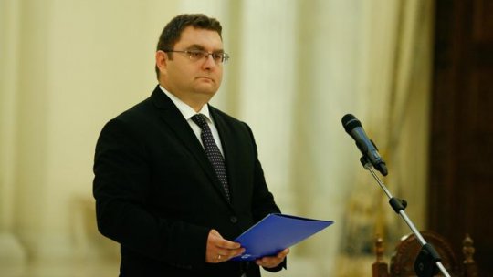 Noul ministrul al transporturilor, Iulian Matache, a depus jurământul