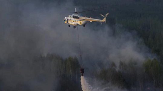 România "nu va fi afectată de incendiul de vegetaţie de lângă Cernobîl"