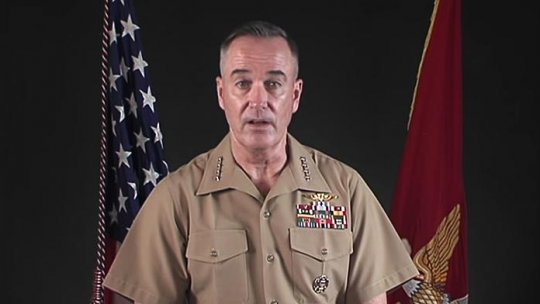 Joseph F. Dunford Jr, noul preşedinte al Statelor Majore Întrunite