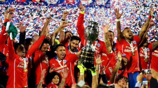 Chile câştigă în premieră Copa America la fotbal