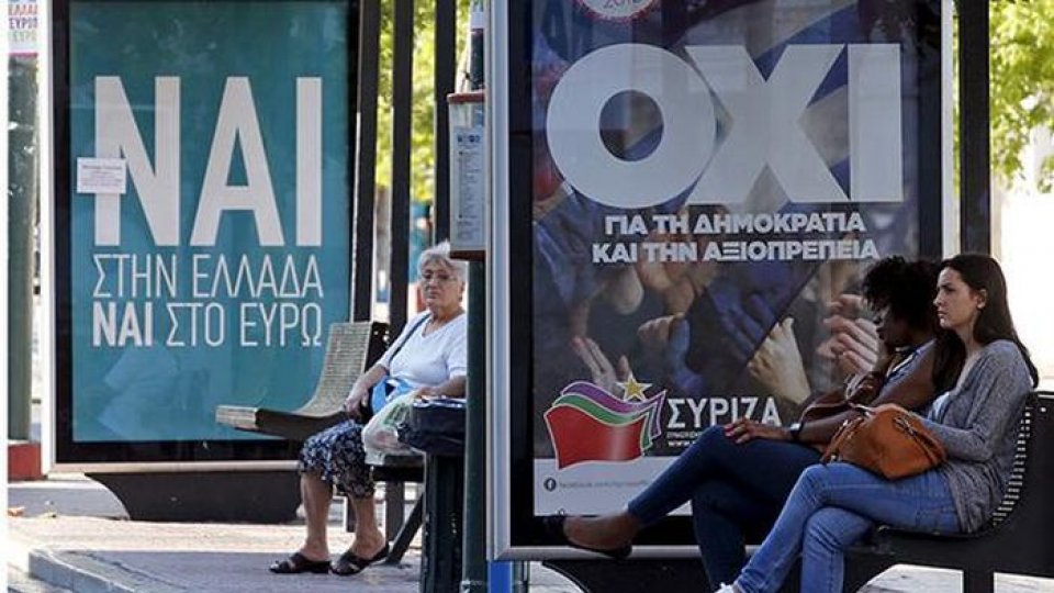 Grecii au spus NU la referendum