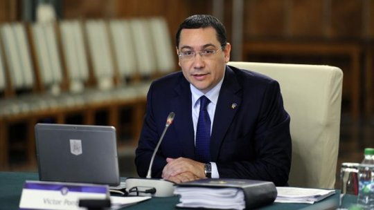 Premierul Victor Ponta şi-a reluat de astăzi atribuţiile