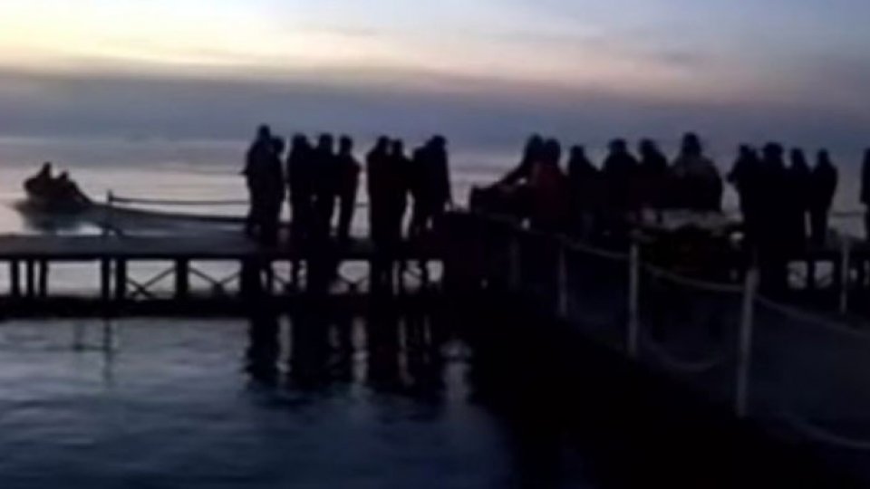 Accident cu barca pe Lacul Siutghiol