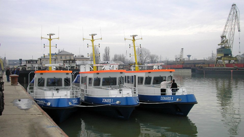 Circulație dificilă pe Dunăre în zona Zimnicea-Belene