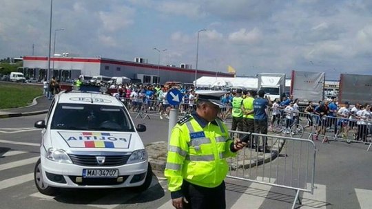 Polițist, lovit cu mașina pe o plajă din Mamaia