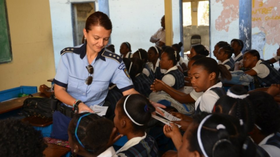 Prima româncă premiată cu titlul "International Female Police Peacekeeper"