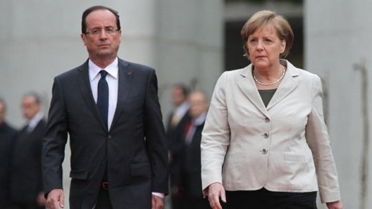 Întâlnire Merkel - Hollande, pe tema imigraţiei