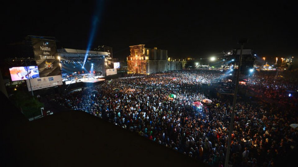 Două sute de mii de spectatori la un concert de muzică populară din Salento