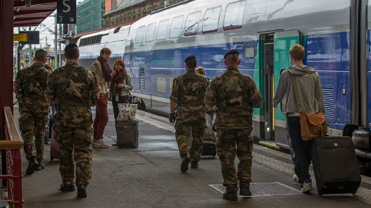 "Controale sistematice şi patrule" după atentatul din trenul Thalys