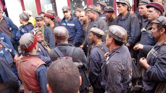 Protest al minerilor de la mina Băiţa