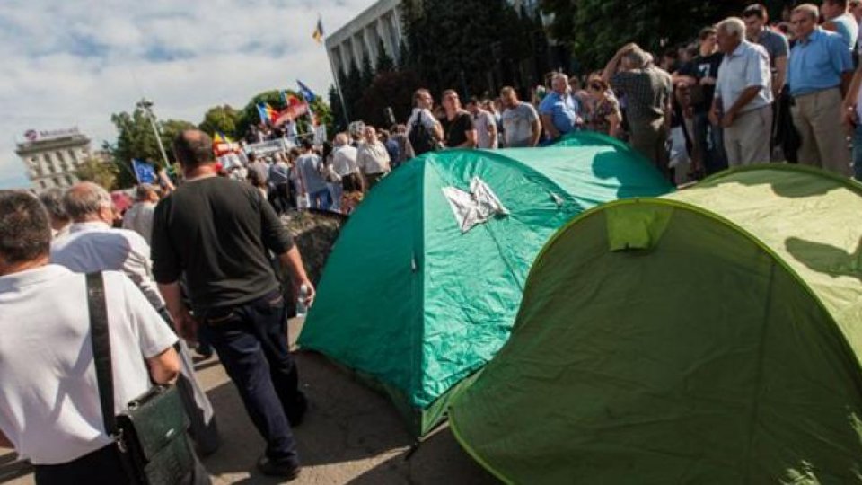 Protestatarii de la Chişinău au alcătuit "guvernul încrederii populare"