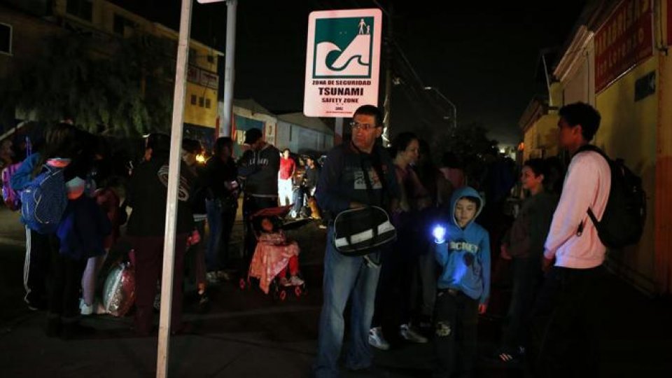 Ameninţare de tsunami în Chile după un cutremur de 8,3 grade Richter