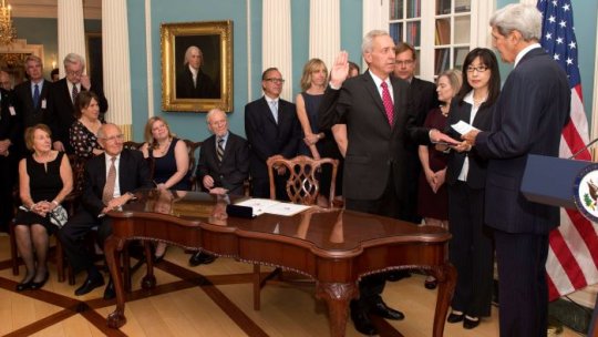 Noul ambasador SUA, Hans Klemm, la Cotroceni