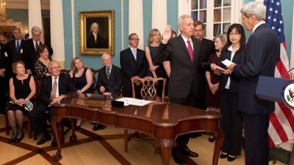 Noul ambasador SUA, Hans Klemm, la Cotroceni