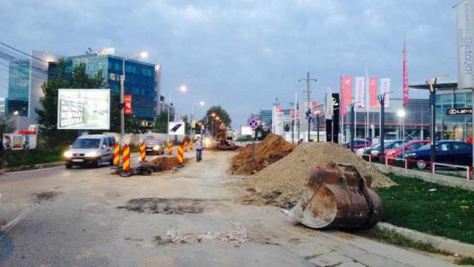 VIDEO: Sens unic pe bulevardul Pipera din Voluntari