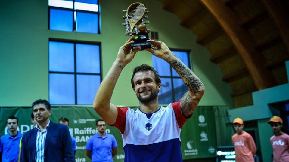 Adrian Ungur a câștigat turneul de tenis Sibiu Open