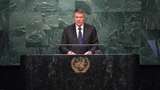 Romania's President addresses the UN