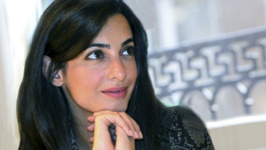 George Clooney şi Amal Alamuddin - cină romantică la un an de la nuntă