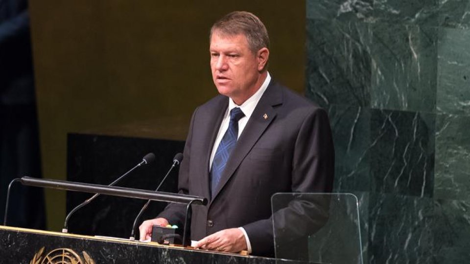 Preşedintele Klaus Iohannis, discurs în cadrul Adunării Generale a ONU
