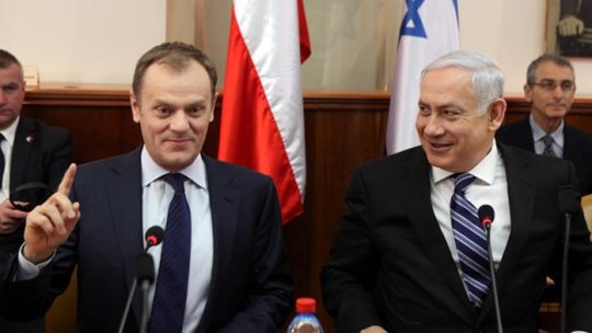 Preşedintele Comisiei Europene, Donald Tusk, în Israel