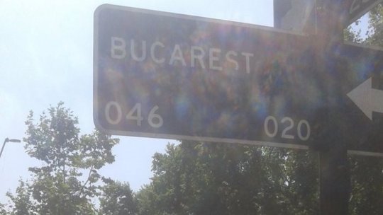 FOTO: "Noul Badea Cârțan" ajunge pe strada București din Santiago de Chile