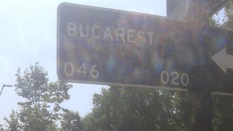 FOTO: "Noul Badea Cârțan" ajunge pe strada București din Santiago de Chile