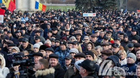 Proteste la Chișinău