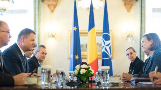 Victoria Nuland, discuții despre relațiile bilaterale România - SUA