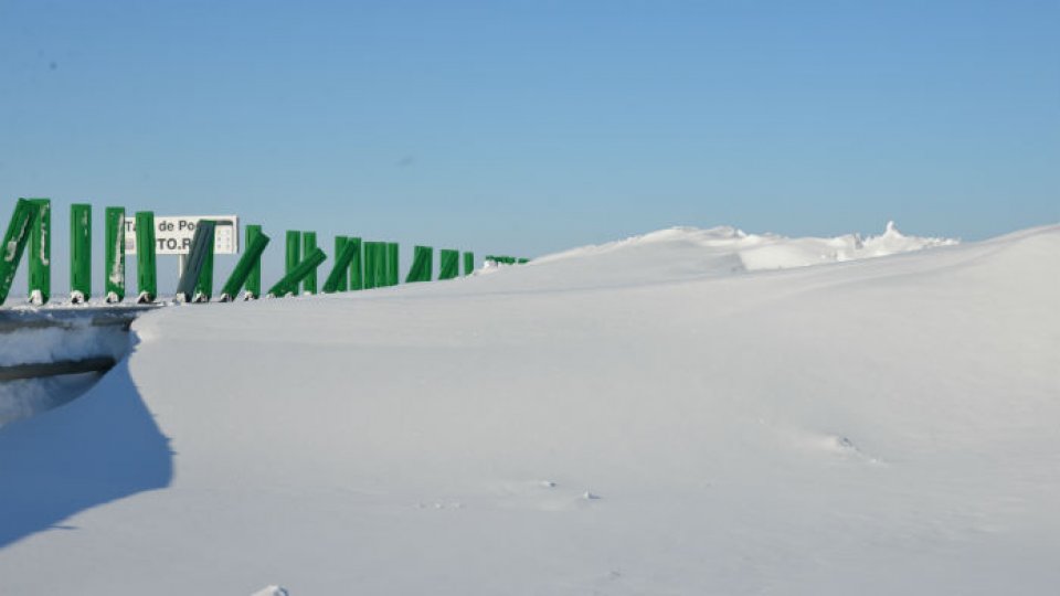 Cât de mare a fost zăpada pe Autostrada Soarelui
