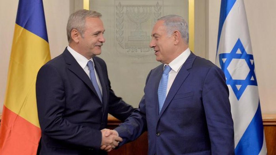 Liderul PSD, Liviu Dragnea, în vizită oficială în Israel