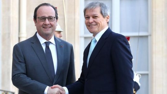 Dacian Cioloş, întâlnire cu reprezentanţi ai mediului de afaceri francez