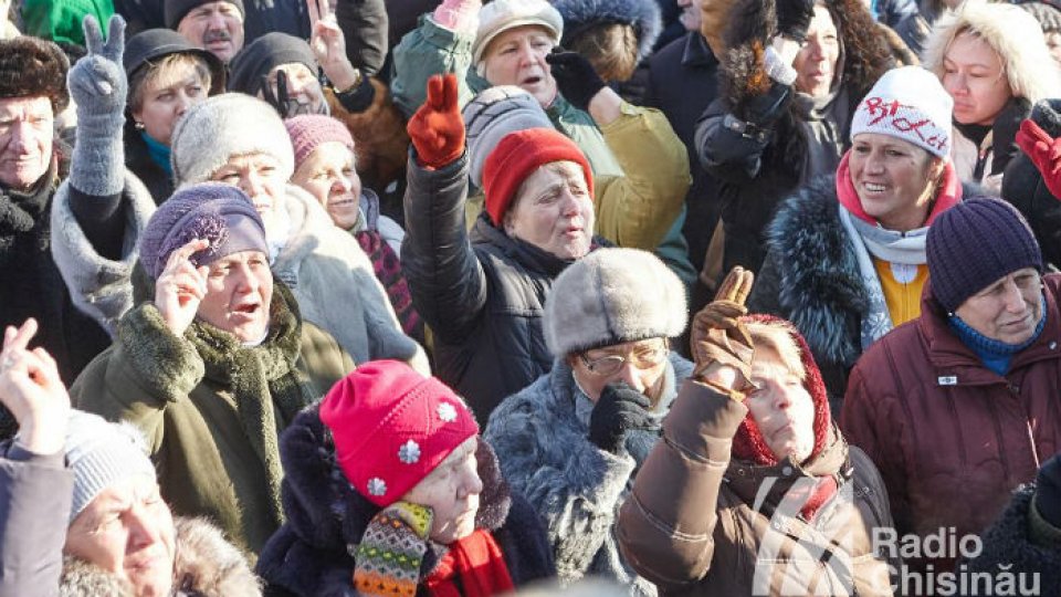 Continuă protestele la Chișinău