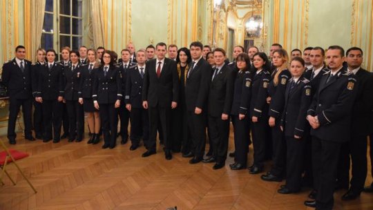Ministrul Petre Tobă s-a întâlnit cu poliţiştii români din Franţa