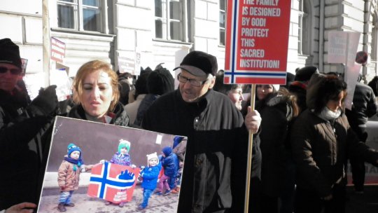 Mitinguri de solidaritate în ţară cu familia Bodnariu