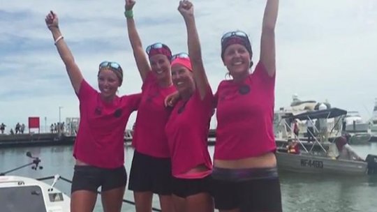 Patru britanice au traversat Pacificul într-o ambarcaţiune cu vâsle