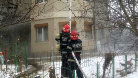 Incendiu la o vilă din zona de nord a Capitalei