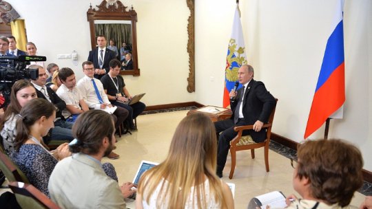 Vladimir Putin critică ameninţarea SUA cu un atac cibernetic