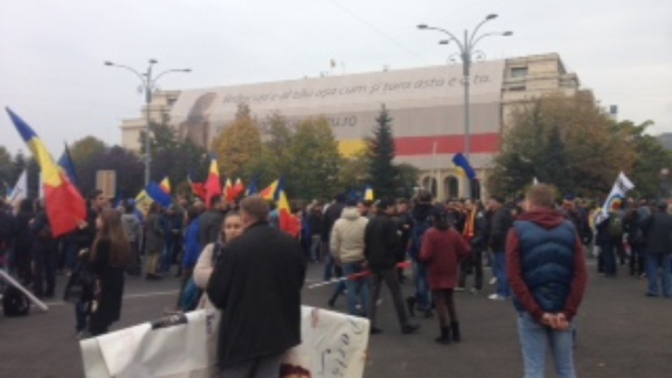 Dispute politice privind mitingul unionist de la București