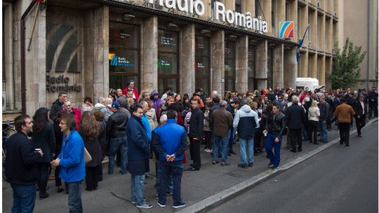 Angajații SRR atrag atenţia asupra pericolului eliminării taxei radio-TV