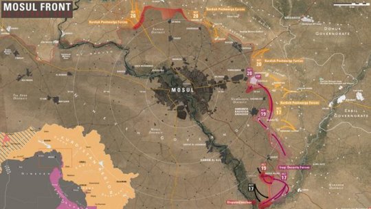 Lupta pentru Mosul impotriva jihadiștilor din ISIS